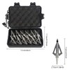 12 Pieces Wide Hunting Head Shooting Arrowheads with Bow 100/125
