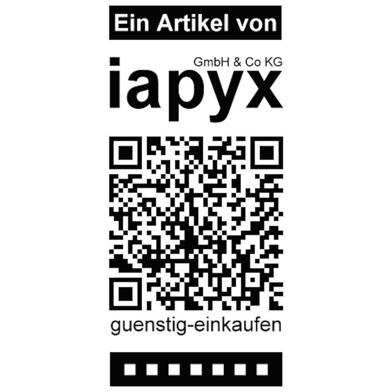 iapyx Set of 10 Three-Hole Tarpaulin Hooks with Eyelets for