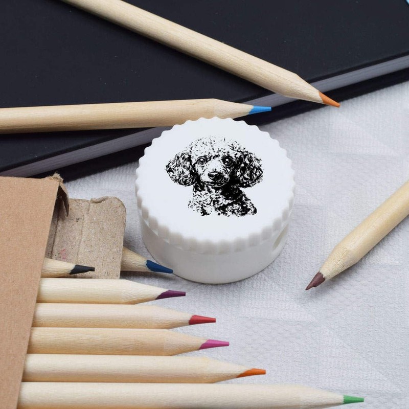 'Poodle Portrait' Compact Pencil Sharpener (PS00045971)
