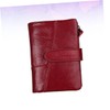 COLLBATH 1pc RFID Wallet Business Zipper Purse for Men Durable