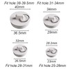 Dzsomt Drain Plug, Pack of 6 Sink Plugs, White Plugs
