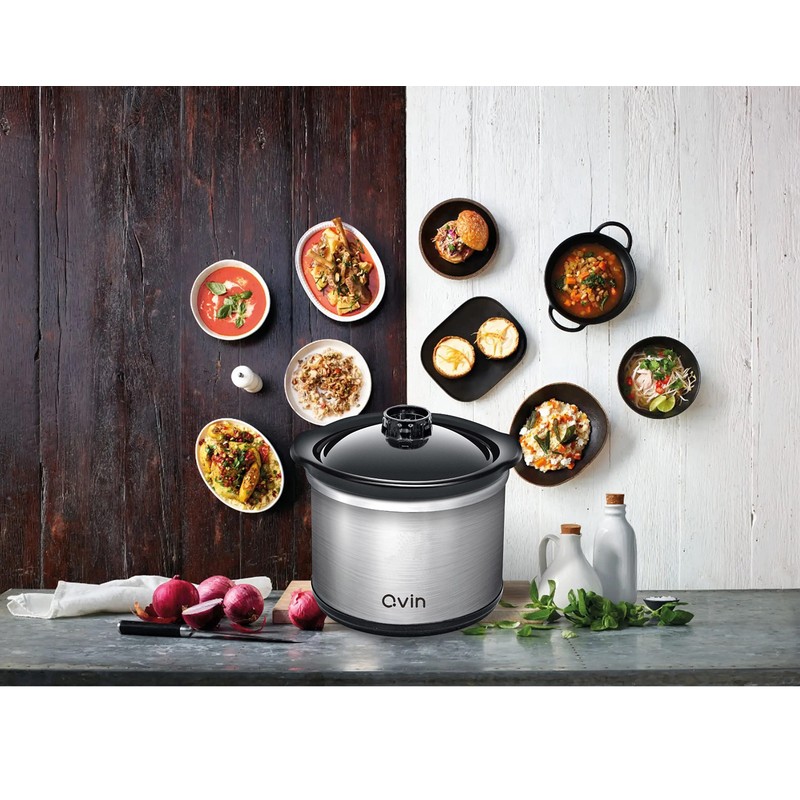 Mini Slow Cooker 0.65qt(20oz) warmer with 10 pcs food safe