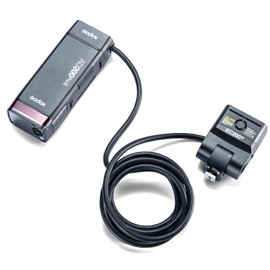 Godox EC200 II Extension Flash Head 200W for AD200Pro II Pocket Flash – 2m Extension Cable, Metal Cold Shoe & 1/4” Threaded Mount, Ideal for Outdoor & Studio Photography