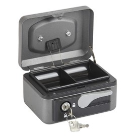 Arregui Pop-Up Box with Opening Button (Steel) Graphite, Grey, C9716