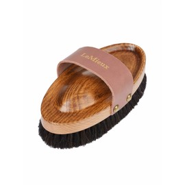 LeMieux Artisan Lambswool Body Brush - Brown