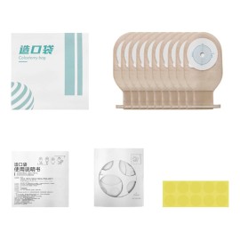 10 Piezas Bolsa Para Colostomia Suave Neonatal