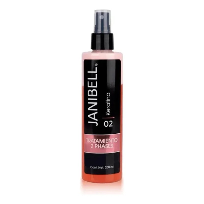 Kit Tratamiento 2 Phases Keratina Janibell 250ml 2 Piezas