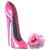 CafePress Pink Rose And High Heel Stiletto Folded Greeting Card