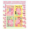 Aowplc 32 Sheets Axolotl Make-a-Face Stickers Mix 'n Match Crafts