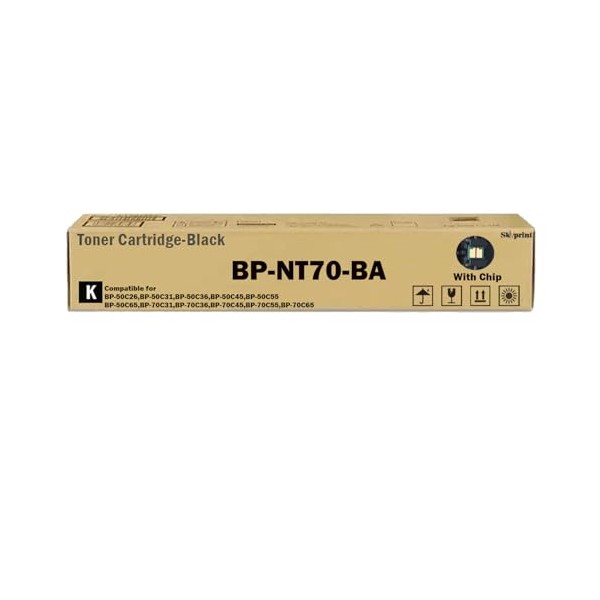SkyPrint BP-NT70 Black Toner Cartridge Compatible Sharp BP-NT70 BP-NT70BA Use