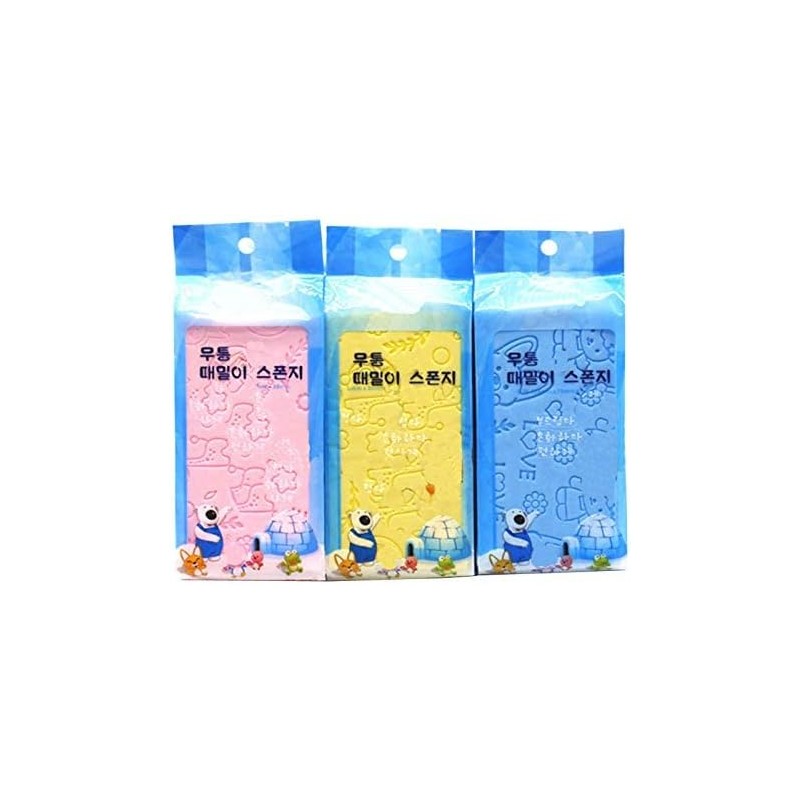 Esponja exfoliante ultrasuave para niños y adultos – Pack de