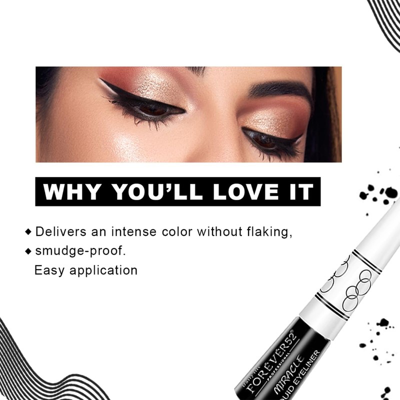 Forever52 Miracle Liquid Eye Liner, ARG01
