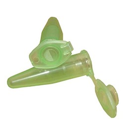 Fa.ars Homöopathy Globule Containers 1.5 ml Green Plastic Container with Cap Centrifuge Tube Pack of 100