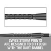 Target Darts Swiss Point Storm Dart Tips, Surge (Pack of