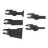 11PCS Oscillating Saw Blade Quick Release Carbon Steel Woodworking Straight