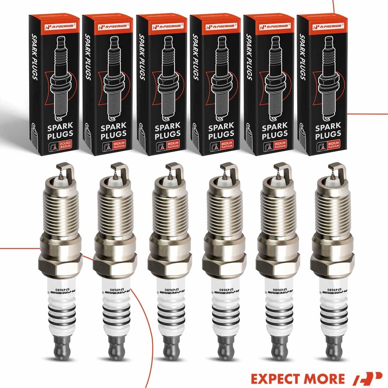 A-Premium - Bujías de iridio y platino compatibles con Jaguar