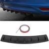 AINTIER Shark Fin Rear Lower Bumper Lip Diffuser Spoiler 7