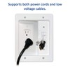 Legrand – OnQ in-Wall Cable Management Kit for Power &