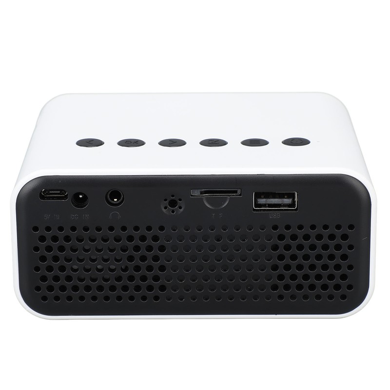 Mini Projector Multifunction HD 1080P WiFi Wireless Wired Screen Projection