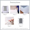 Levinsohn Magic Skirt Tailored Bedskirt, Never Lift Your Mattress, Classic