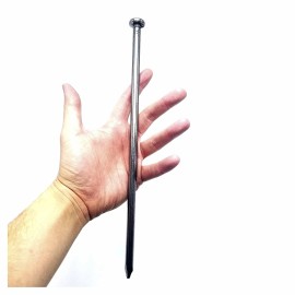 ProFlex 12 inch Metal Edging Spikes Stakes Outdoor Landscape Garden Border Nail 10 Pack