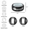 Starxing Puck Lights with Remote Control, Under Cabinet Lighting Dimmable