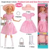 6 Pack Fashion 11.5 inch American Toy Prinecess Dolls Playset