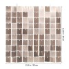 30pc Panel Decorativo 4d Shimmer Muro Fiesta Lentejuelas 30x30cm Champán