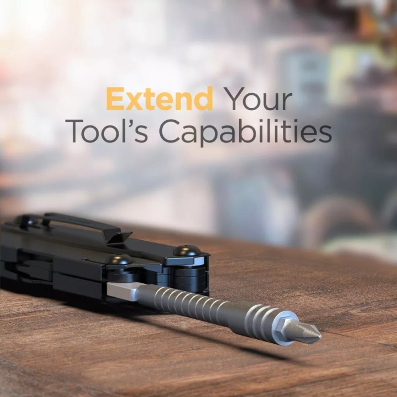 Galvanox Multitool Bit Extender Add On Accessory Compatible with Leatherman