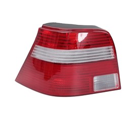 Azoeparts 2X Rear Brake Stop Tail Light Lamp for Volkswagen Golf MK4 1998-2002 (White)