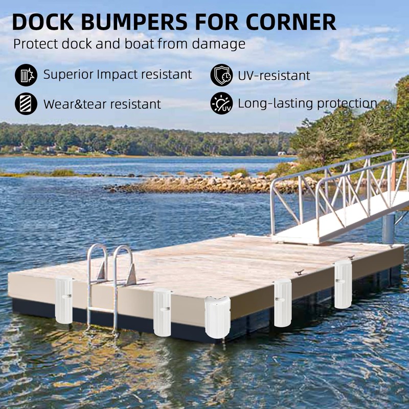 Boat Dock Bumpers Fenders,Boat Dock Bumpers Marine-Grade Straight Edge &