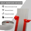 Wall Base Molding Trim Peel and Stick Rubber Baseboard Moulding