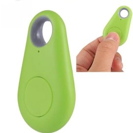 Smart Wireless Bluetooth Key Finder,Mini GPS Tracker Shape Wireless Key Finder Locator,Sensor Device Remote Finder Item Finders Anti-Lost Alarm Bag Finder for Phone (Pack of 2) (green)