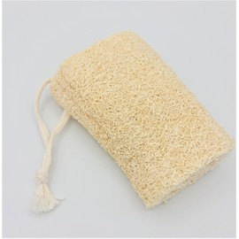 Loofah Body Sponge Half Round with String