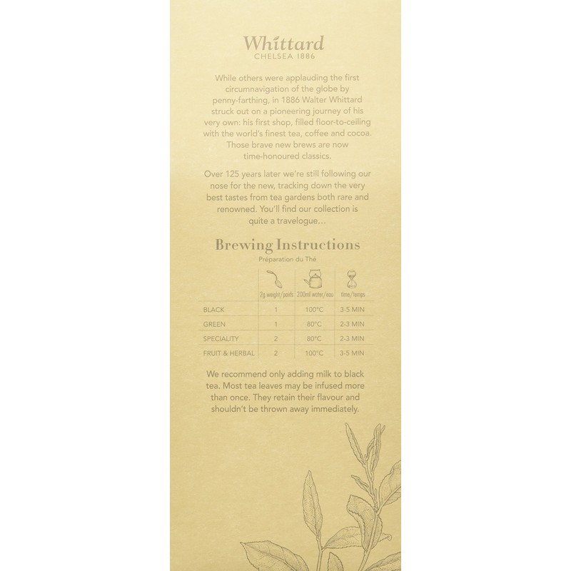 Whittard of Chelsea Regal Blend Loose Tea Pouch 100 g