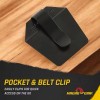 MagnoGrip Quick Snap Magnetic Pencil Holder with Belt Clip
