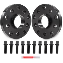 OCPTY 2PCS 5X100 & 5x112 to 5X100 & 5x112 Wheel Spacers 20mm 14x1.5 Studs 57.1mm Hub Bore Forged Hub Centric Wheel Spacers Lug fit for A3 for A4 for A6 for A8 for allroad for Beetle for CC