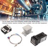 PID Temperature Controller Set K Type Thermocouple Heat Sink Relay