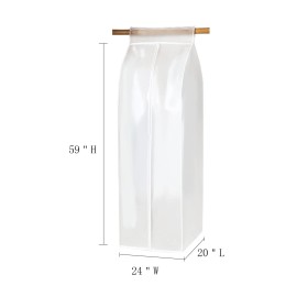 XIAKE Garment Cover Moth-proof Dust Cover Coat Hanging Clothes Storage Bag Pr...