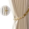 Vankra Pair Of Acrylic Pearl Curtain Tie Backs Curtain Tied