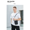 Youzealou-Mariconera hombre,Bolso para hombre,Bolsa de Hombro Cruzada Impermeable Mini para