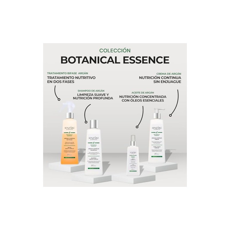 Senzáre Professional Botanical Essence Bifase Argán Complex Tratamiento Nutrición Profunda