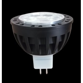 LT1016 Beam Spread 45/60 Degree 5/6/7/8W MR16 Aluminum LED Lamp Low Voltage IP65 Waterproof MR16 LED BulbColor: Black, Lamp Power(W): 6