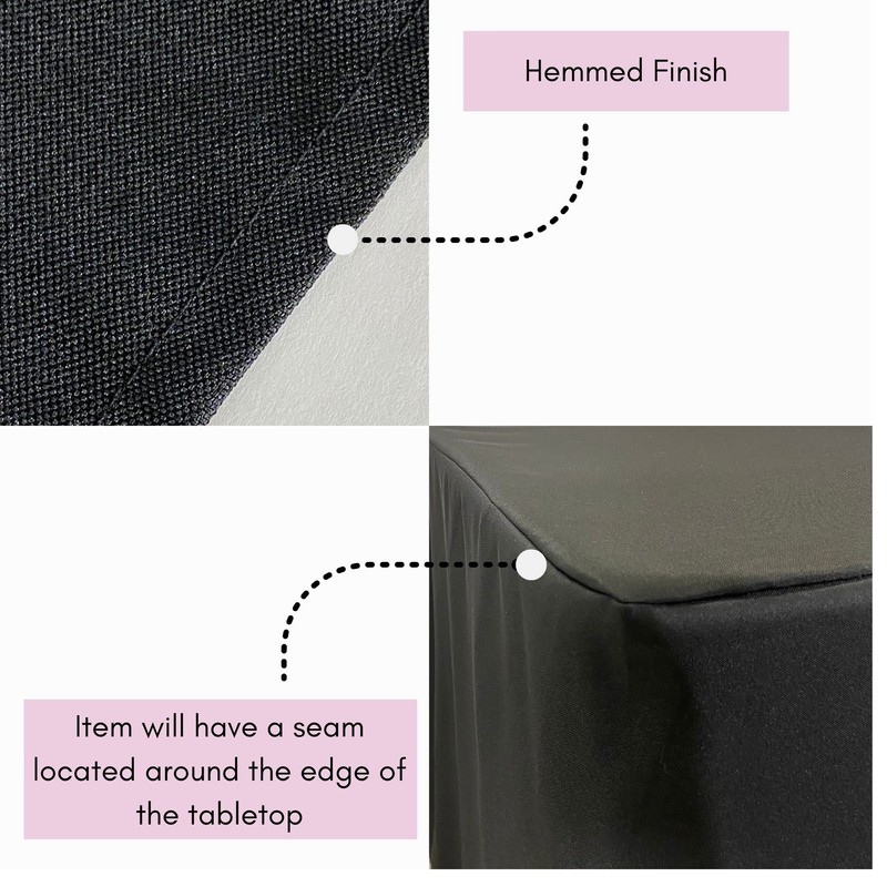 YOUR CHAIR COVERS - 8 ft X 18 inch Fitted