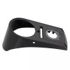 Unbranded Vivid Black Speedometer Dash Panel Cover For Harley Night