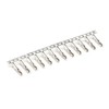 DUTTY 100 Pairs 2.54mm 18-24AWG Male and Female Pins Connector