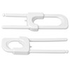 Shackle Lock Child Lock 4 Pieces in White for Many