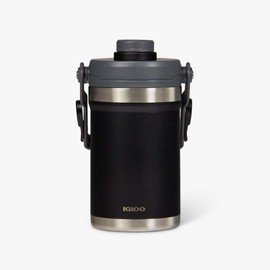 Igloo 1/2 Gallon Stainless Steel Sports Jug (Black) 00031444