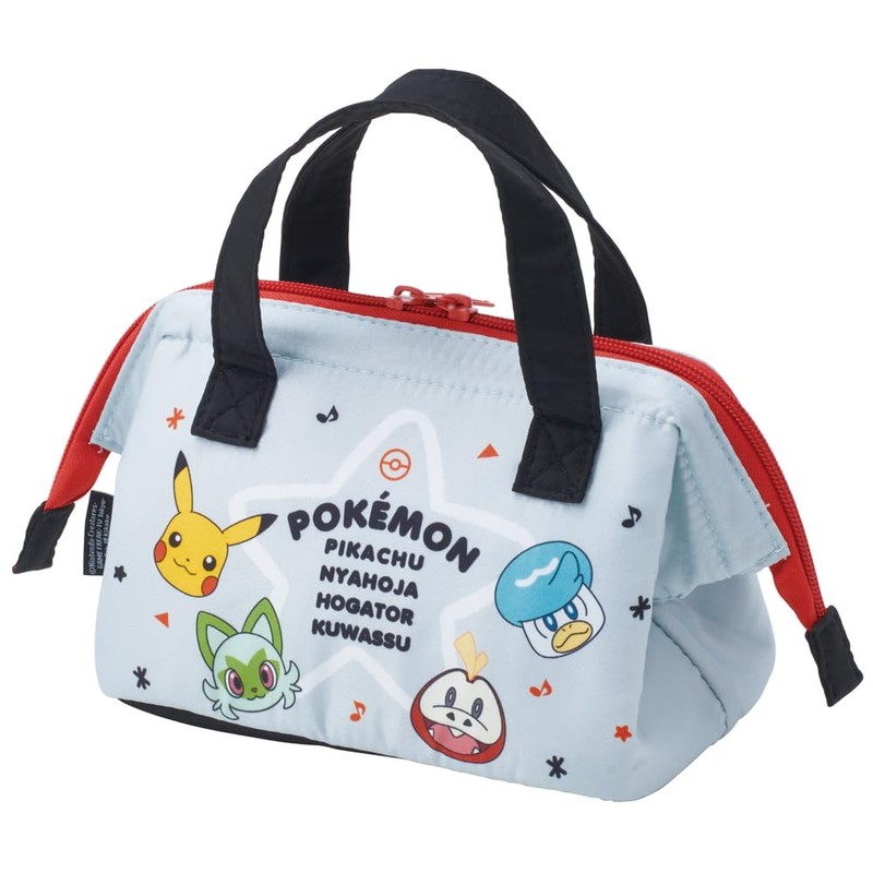 Skater KGA0-A Lunch Bag, Cold Insulation, Small, Children, Clasp, Kids,