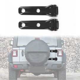 alxiang 18+ Door & Tailgate Hinge Covers Exterior Accessories 10pc ABS Front Left Rear Right Upper for Jeep for Wrangler 2018-2020